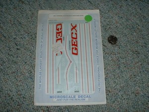 Microscale decals o scale