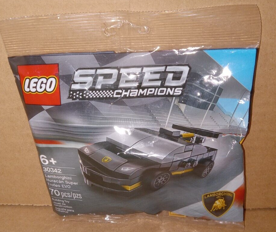 Lego 30342 Speed Champions Lamborghini Huracan Super Trofeo EVO Sealed NEW 70pcs