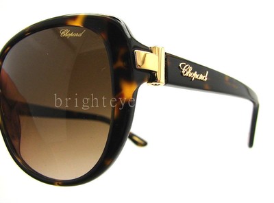 Pre-owned Chopard Authentic  Tortoise Sunglasses Sch 129s - 722 In Brown