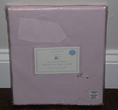 NIP Pottery Barn Kids Pink SAILCLOTH Window ...