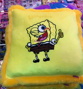 Shop Cartoon Character Spongebob Plushie Throw Square Pillow eBay