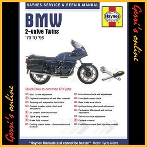 Bmw 2-valve twins motorcycles haynes manual #2