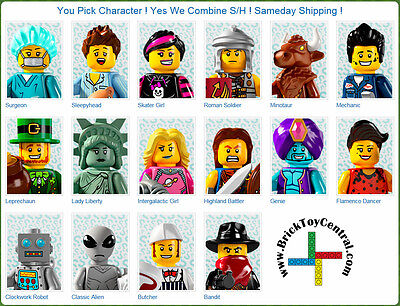 LEGO 8827 Minifigure Series 6 YOU PICK character SAME DAY ship