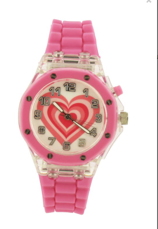 UPC 030506368953 product image for Bongo Brand Pink Flashing Wrist Watch | upcitemdb.com