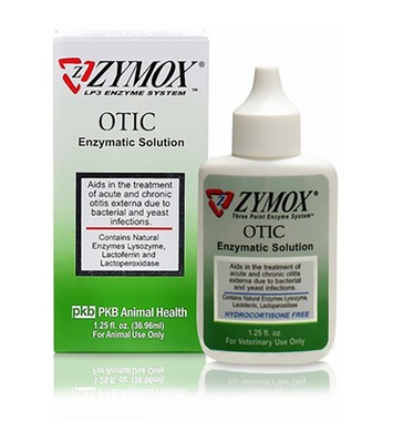 Zymox Otic Hydrocortisone Free For Dogs and ...