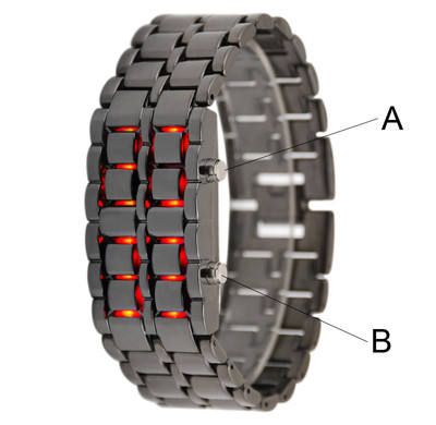 strikes and spares led watch