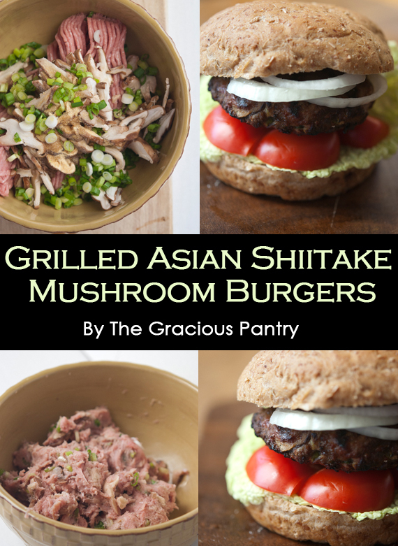 Grilled Asian Shiitake Mushroom Burgers eBay