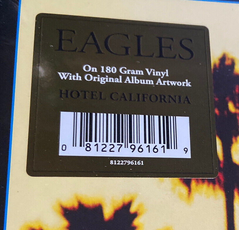 The Eagles HOTEL CALIFORNIA Audiophile 180g Vinyl FACTORY 新品未開封 2015 NEW MINT! 海外 即決 ウォレットチェーン 鎖 クサリ プラスチック ボール チェーン 2994