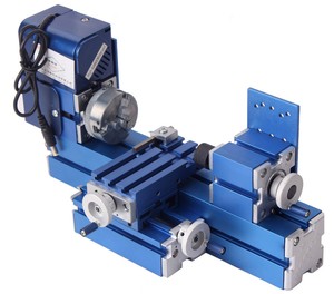 ... Metal-Lathe-DIY-Wood-Model-Gift-Craft-Student-Woodworking-Machine-Tool