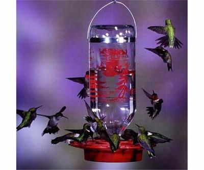 BEST-1 HUMMINGBIRD FEEDER with 32 oz. GLASS ...