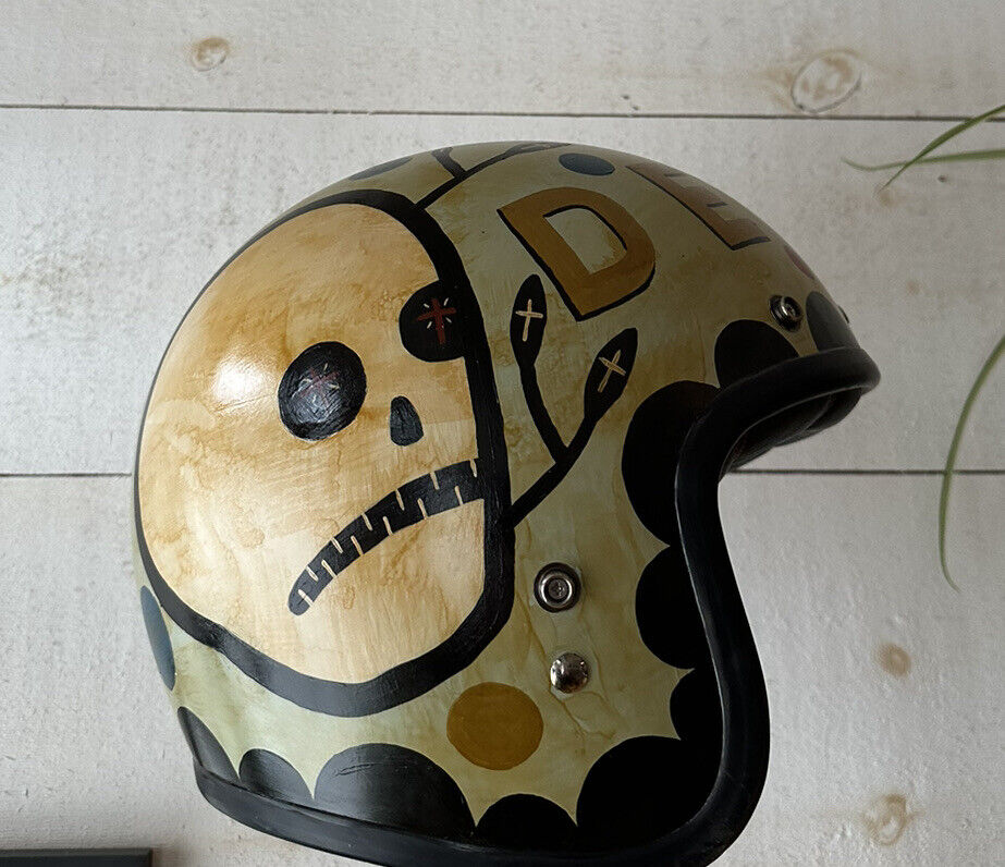 Handpainted Bell custom 500 helmet large