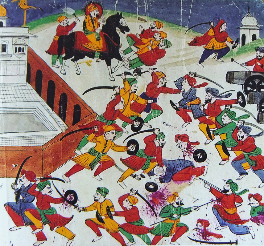 Battle of Muktsar 1705 Mughals Khalsa Sikhs India Guru Gobinn Singh