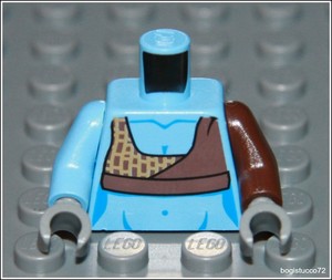 Lego Star Wars x1 Blue Aayla Secura Torso Jedi Warrior Space Girl Minifigure New | eBay