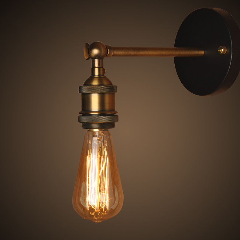 Modern Ajustable DIY Ceiling Copper Wall Sconce Light Industrial Wall Fixtures eBay