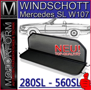 Windschott fr mercedes r107 #5