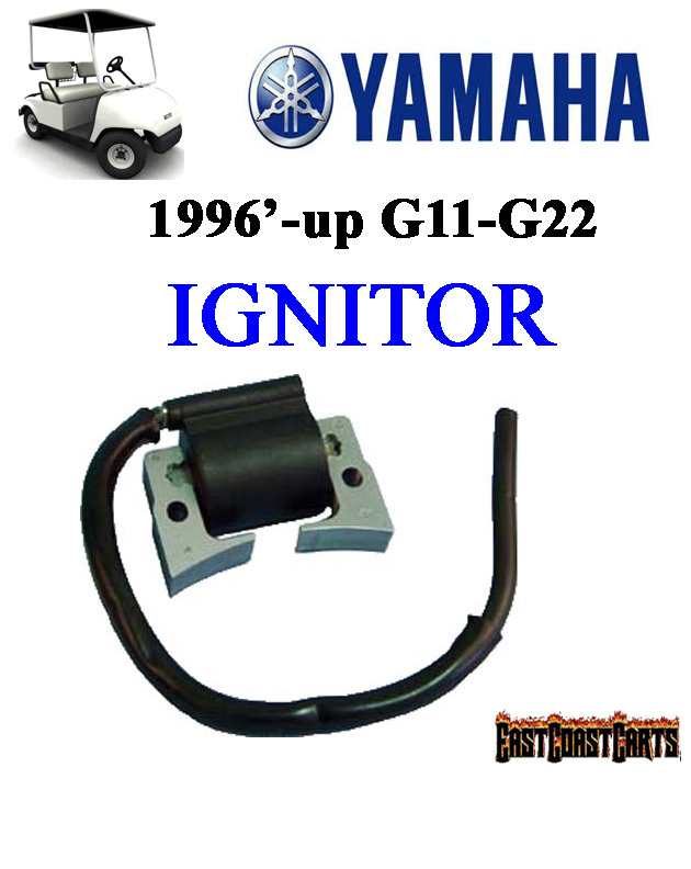 Yamaha Golf Cart Ignitor Ignition Coil G11, G16, G20, G21, G22 JN6