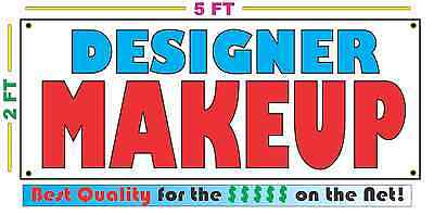 DESIGNER MAKEUP Full Color Banner Sign NEW XXL Size Best Quality for the (Best Architect House Designs)