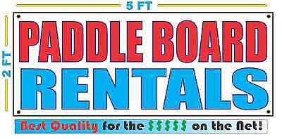 PADDLE BOARD RENTALS Banner Sign NEW Larger Size Best Quality for the
