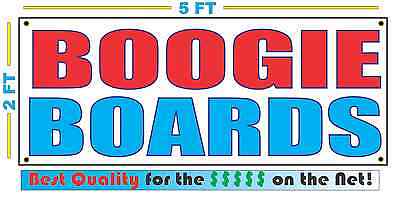 BOOGIE BOARDS Banner Sign NEW Larger Size Best Quality for The