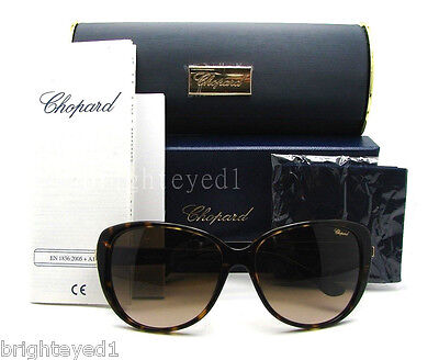 Pre-owned Chopard Authentic  Tortoise Sunglasses Sch 129s - 722 In Brown
