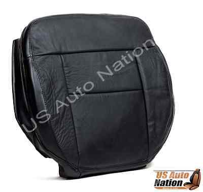 05-08 Ford F150 Lariat FX4 SuperCrew 4X4 Driver Bottom Leather Seat Cover Black