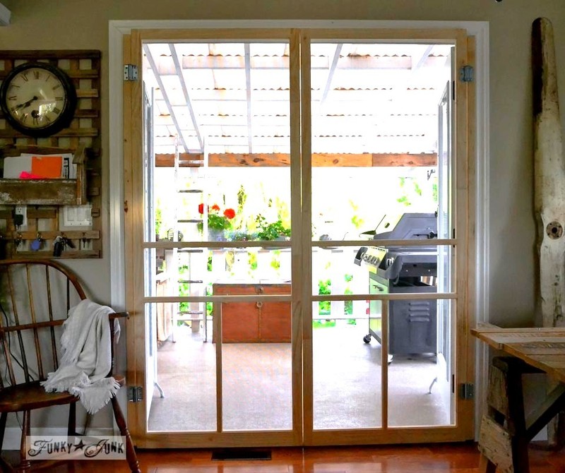 How to build a cheap screen for door french doors eBay