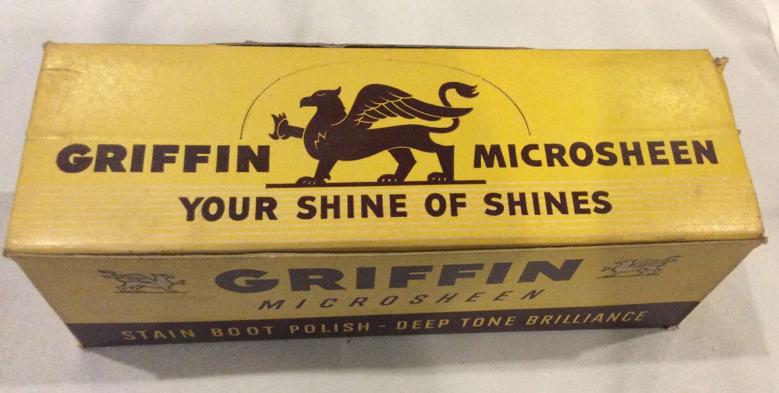 Vintage Griffin Microsheen Shoe /boot Polish “Tan “12 Ct Orig Box Never  Opened 海外 即決 - blog.webcontinental.com.br