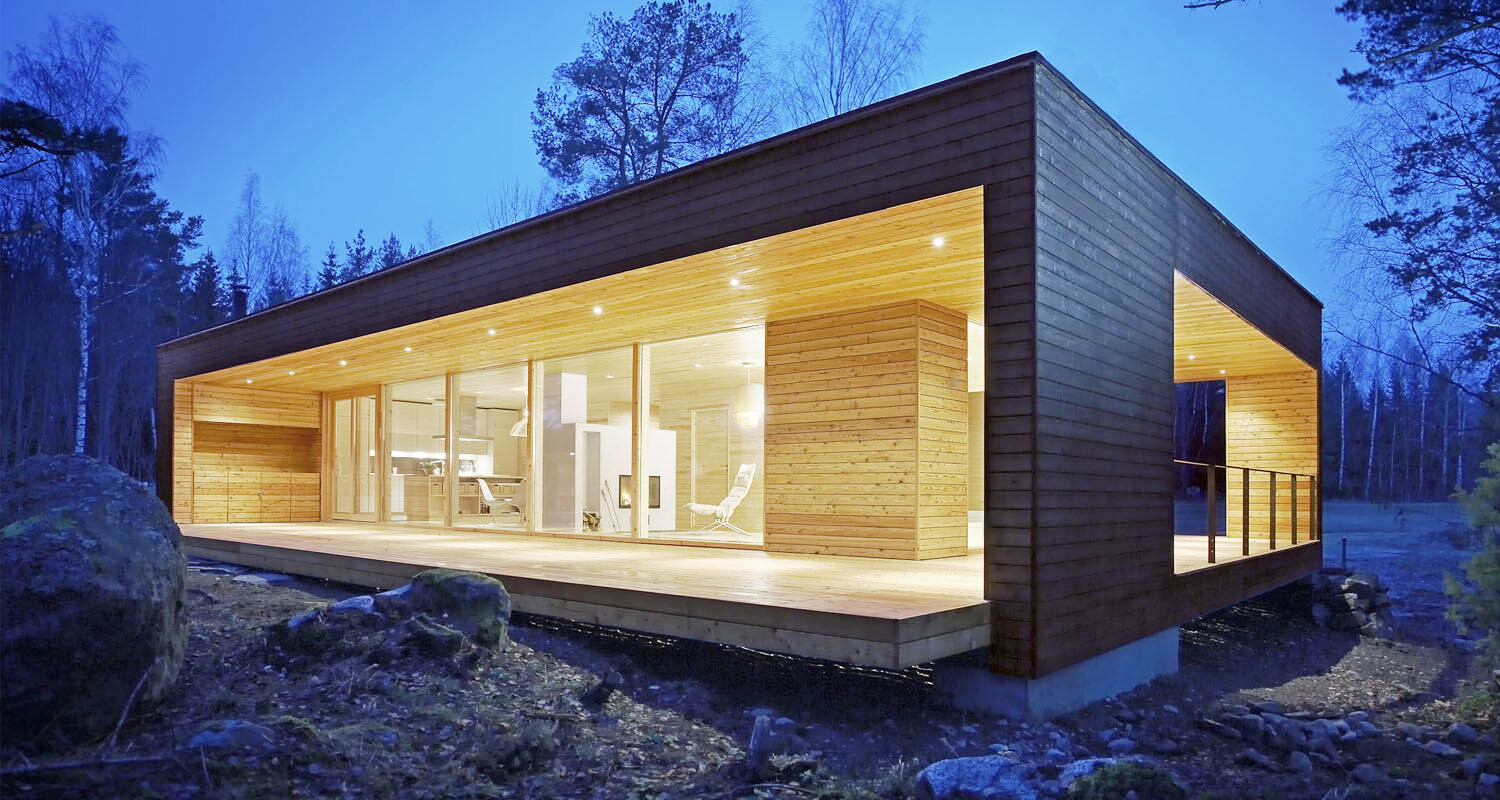 Log House Kit Eco Friendly Wood Prefab Diy Building Cabin Home
