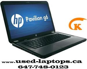 hp Pavilion G6 15.6' laptop(Intel i3/4G/320G/Webcam/HDMI) for only $189!