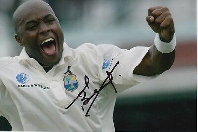 WEST INDIES HAND SIGNED TINO BEST 6X4 PHOTO