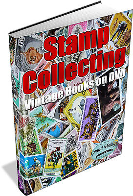 STAMP COLLECTING 239 Vintage Books on DVD - Album,Timbre,Penny Black,Philatelist