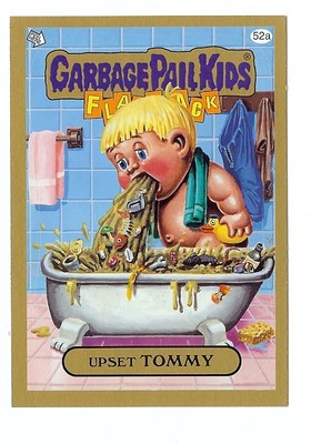 2011 garbage pail kids flashback s3 - upset tommy