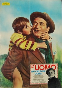 Edoardo Nevola Memmo Carotenuto L'UOMO DAI CALZONI CORTI fotobusta