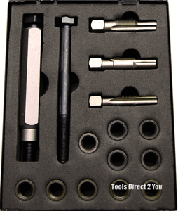 Helicoil pour bougie de prechauffage