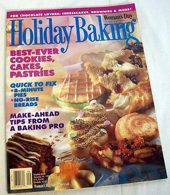 Woman's Day Holiday Baking BEST-EVER COOKIES,CAKES Jan 1994 FOR CHOCOLATE (Best Holiday Cookies Ever)