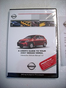 2007 Nissan versa sl owners manual #9