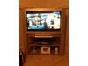 Silver Sanyo tv  Stirling
