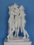Rare-Vintage-English-Silver-Souvenir-Charm-Statue-THE-THREE-GRACES-Magnificent