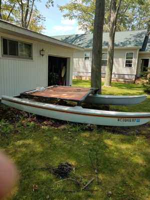 hobie cat sailboat