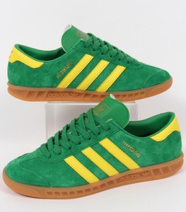 adidas hamburg verde militar