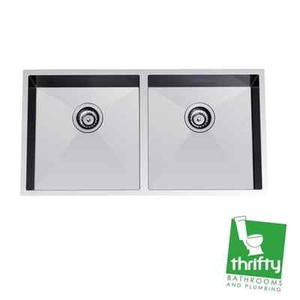 Clark-Fusion-Double-Bowl-Undermount-Stainless-Steel-Kitchen-Sink ...