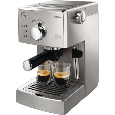 Saeco HD8327 Authentic Stainless Steel Espresso Machine, ...