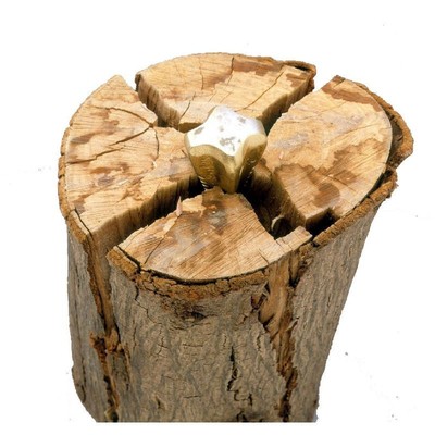 diamond wood splitting wedge