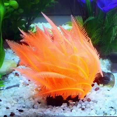 Artificial Fake Coral Aquarium Fish Tank Plastic ...