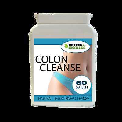 60 COLON INNER CLEANSE DETOX CAPSULES WEIGHT LOSS SLIMMING DIET PILLS