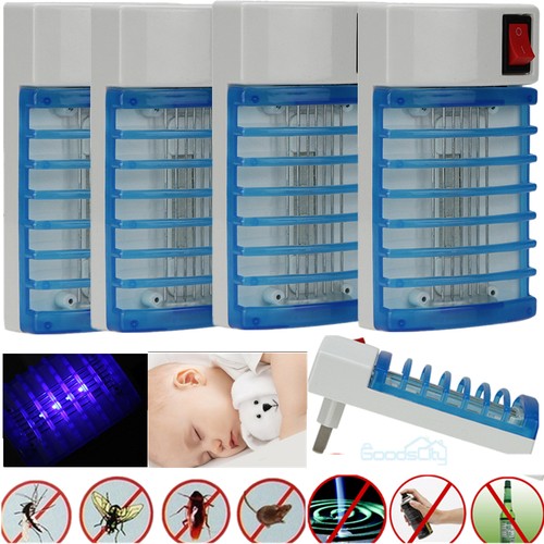 4 pcs LED Socket Electric Mosquito Fly ...