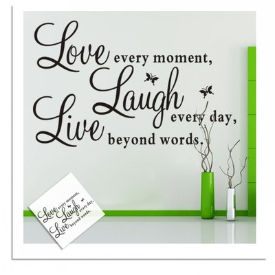 Vinyl Home Room Decor Art Quote Wall ...