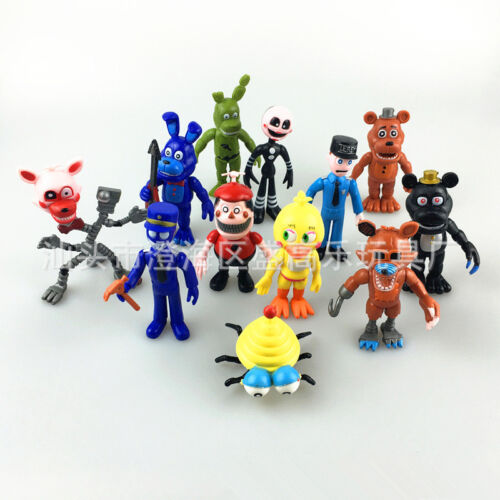 Hot Five Nights at Freddy's FNAF Game 12pcs Action Figures Doll Kid Children Toy