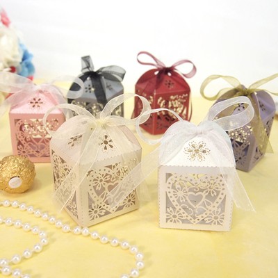 50 Pcs Love Heart Party Wedding Favor ...