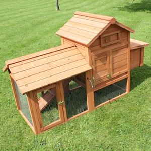 Medium-Chicken-Coop-Run-Hen-House-Poultry-Pet-Home-Nest-Box-Coops-Coup ...